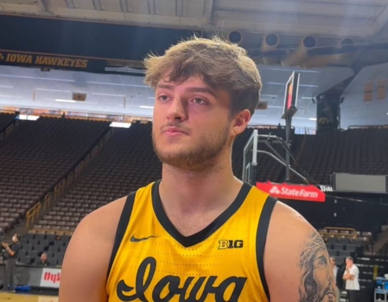 Watch owen freeman talk off season growth hawkeye beacon iowa