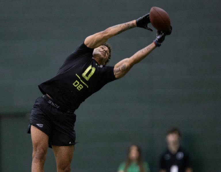 Combine Highlights: Gonzalez, CB, Oregon