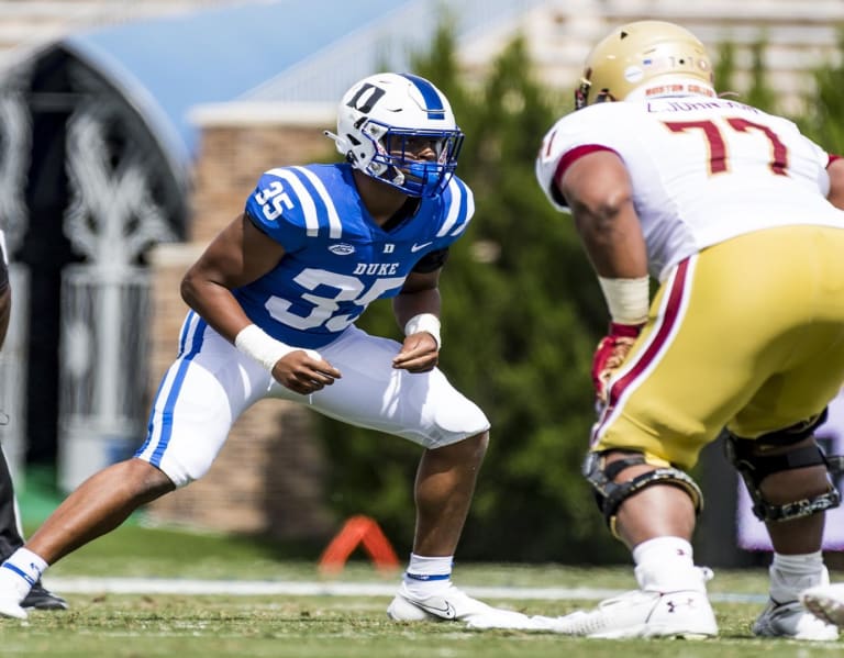 Duke LB transfers to AU
