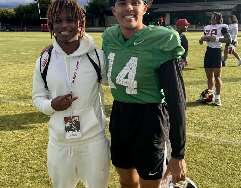 Stanford made a strong impression on 2025 CB Chris Garland