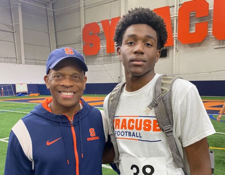 Syracuse in top 3 for 2025 DB Eligah Hanks following Elite Camp The