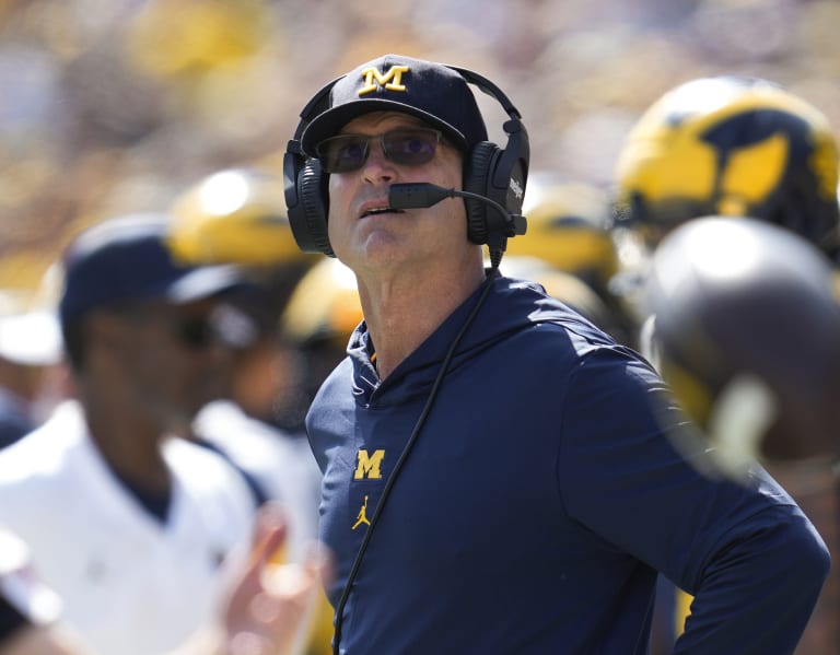 Michigan Head Coach Jim Harbaugh Doesn't Have a Special Way to