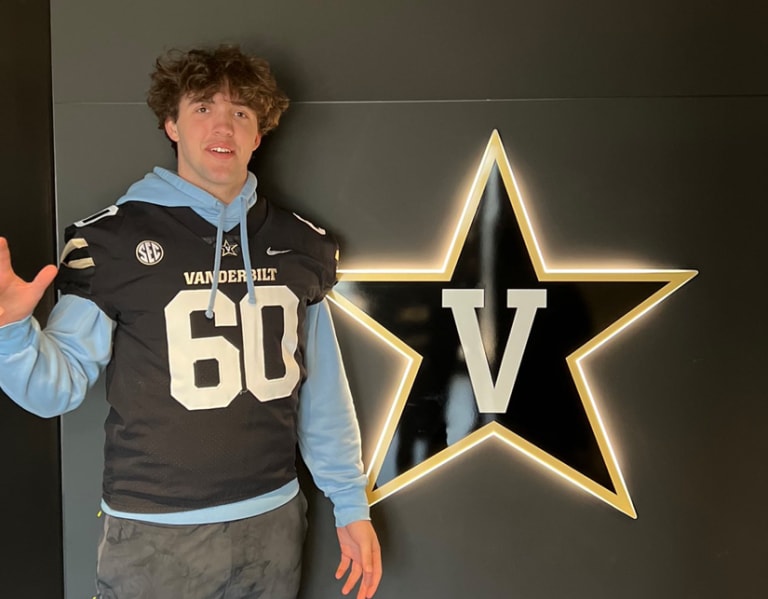 Vanderbilt Commodores Football Recruiting Local 2025 DL Hank Weber