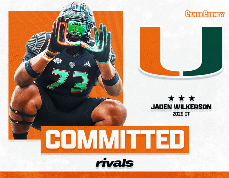 Coveted offensive line recruit Jaden Wilkerson commits to Miami