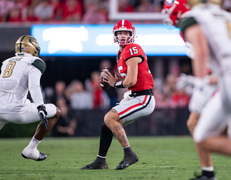 Georgia QB Carson Beck Faces Tough Road Test Against Auburn - BVM Sports