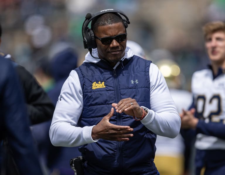 Where are Notre Dame football coaches recruiting today?