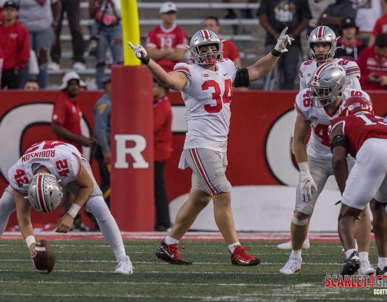 Ohio State shows trust in Mitch Rossi after first career touchdown