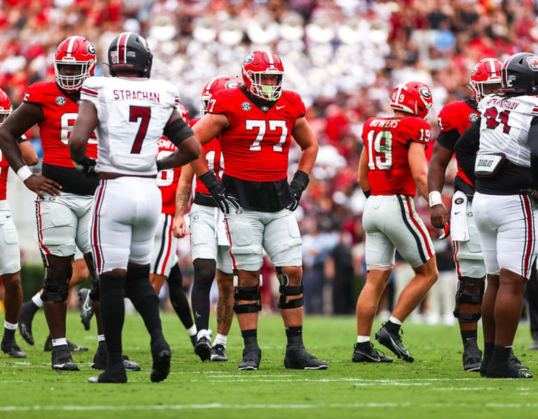 Georgia's Offensive Line Looks to Improve Run Game Amidst Injuries ...