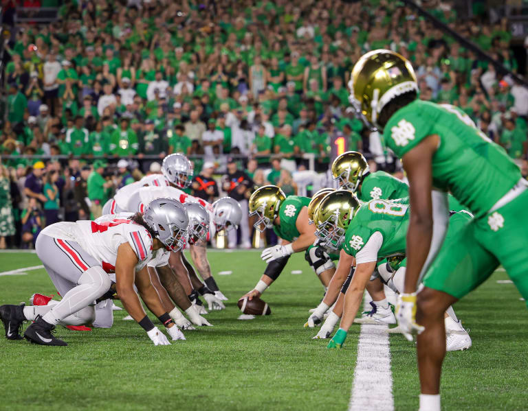 Chat Transcript: Should, will, can Notre Dame realign the O-line for OSU?