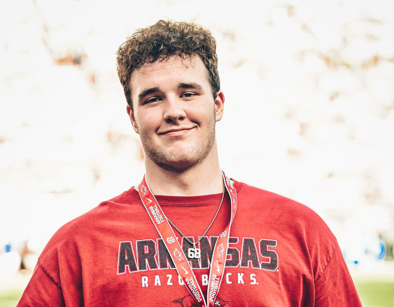 2026 OL Cody Taylor recaps first gameday visit to Arkansas Razorbacks