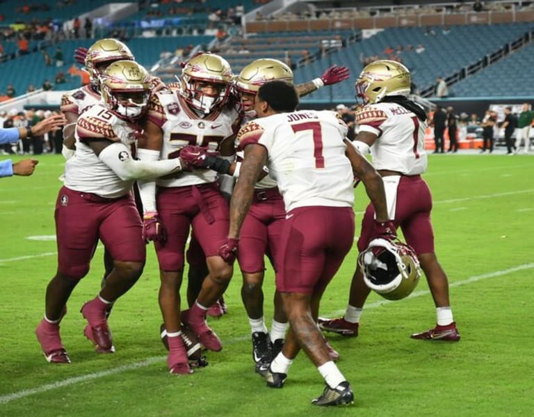 PFF grades, snap counts from FSU