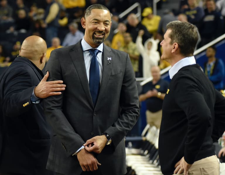 Michigan Wolverines' AD Warde Manuel discusses Jim ...