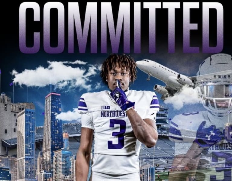 Jonathan Stevens Jr. is Northwestern's first 2025 commit