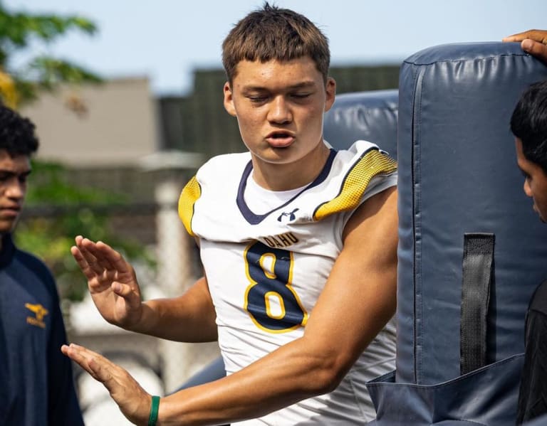 2025 LB Ko'o Kia Commits To Notre Dame Following Weekend Visit ...