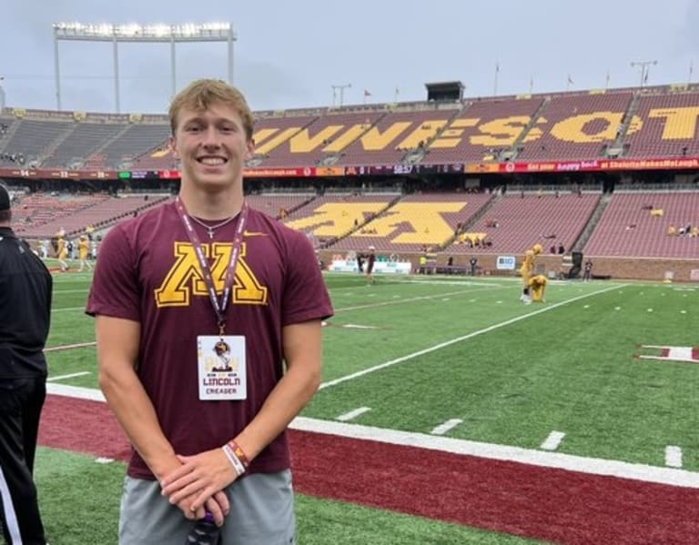 Versatile 2025 ATH Lincoln Creager discusses latest Minnesota visit