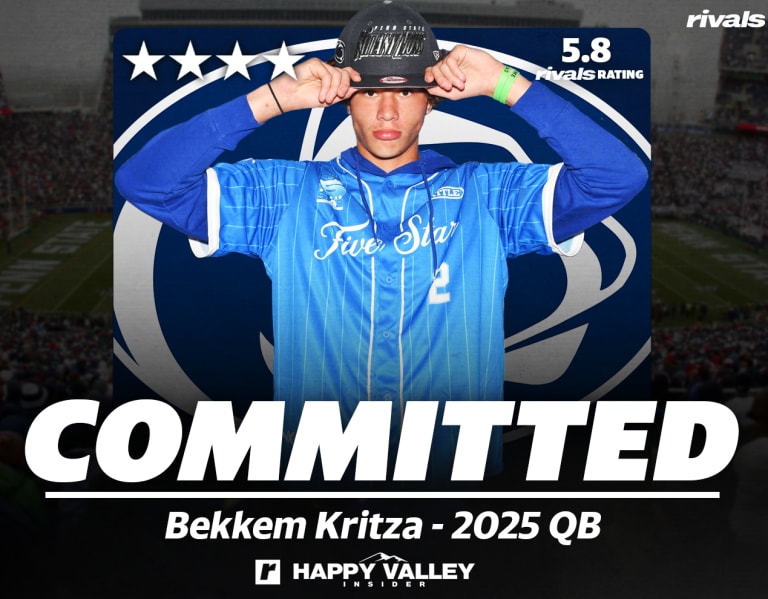 2025 Four-star QB Bekkem Kritza Commits To Penn State