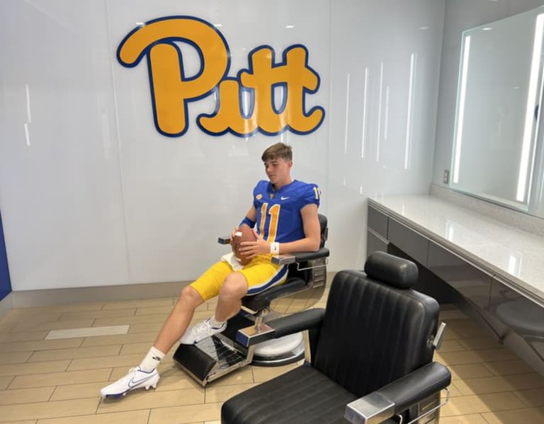 2024 QB Anderson enjoys return visit to Pitt Pantherlair Pittsburgh