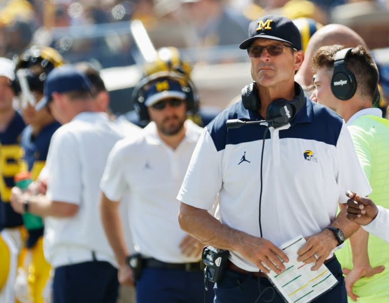 Everything Jim Harbaugh Said During His Pre-UConn Press Conference ...