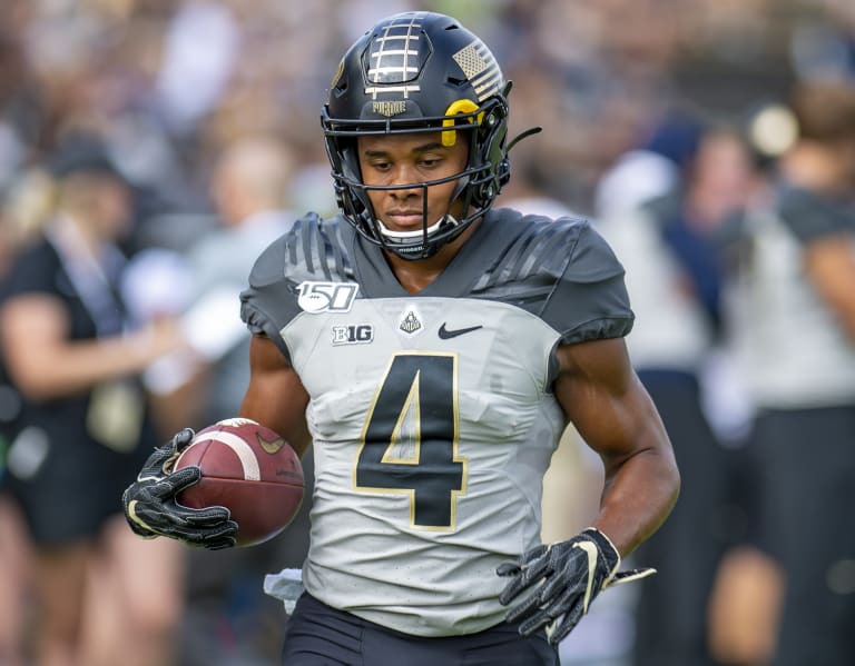 Rondale Moore Out Purdue Boilermakers Football Illinois