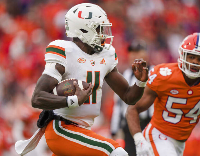 PFF Grades and Snap Counts Miami Vs. Clemson CanesCounty Miami