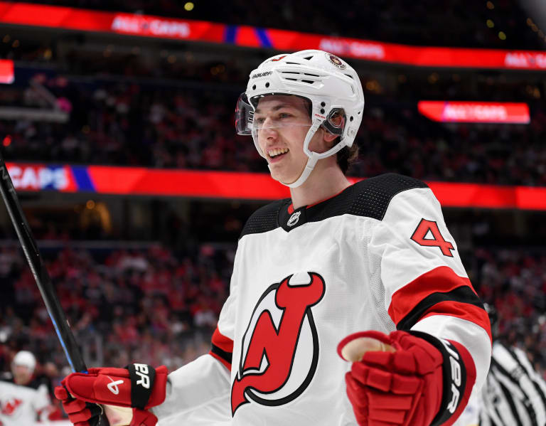Devils' Luke Hughes to make Stanley Cup playoffs debut vs