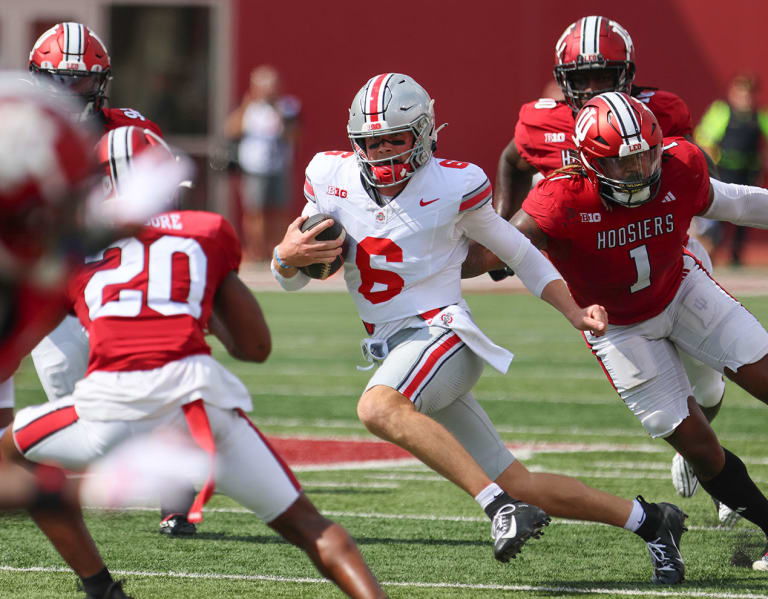 Ohio State: Photos From Buckeyes Season-opening Road Win At Indiana