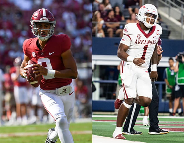 Arkansas Razorbacks-Alabama Crimson Tide 2020: Star power, PFF grades, stat  comparison