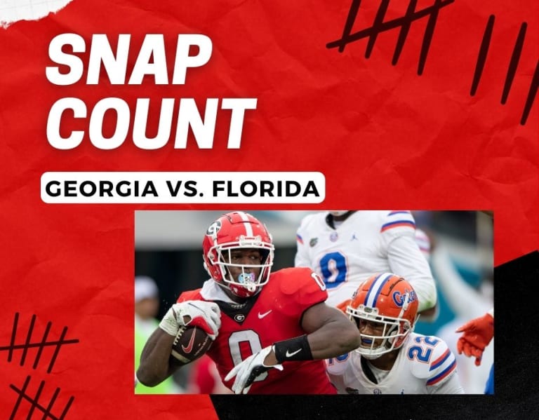 Snap Count UGA vs Florida UGASports