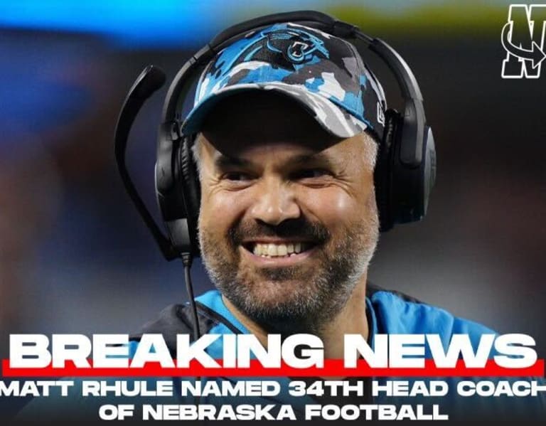 Nebraska hires Matt Rhule: Former Carolina Panthers coach will try