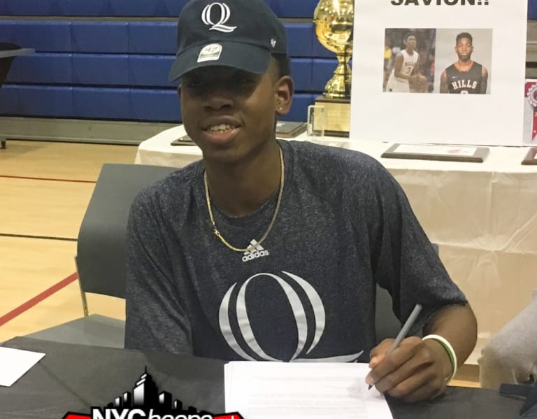 Savion Lewis Signs With Maac School - Nychoops