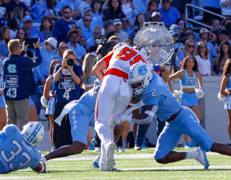 North Carolina UNC Tar Heels football Syracuse Orange Mack Brown Drake