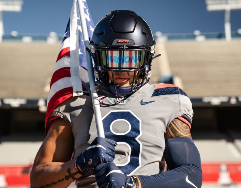 Arizona unveils alternate Battle Gray uniforms that will be worn Saturday GOAZCATS Arizona Wildcats Football Basketball Recruiting