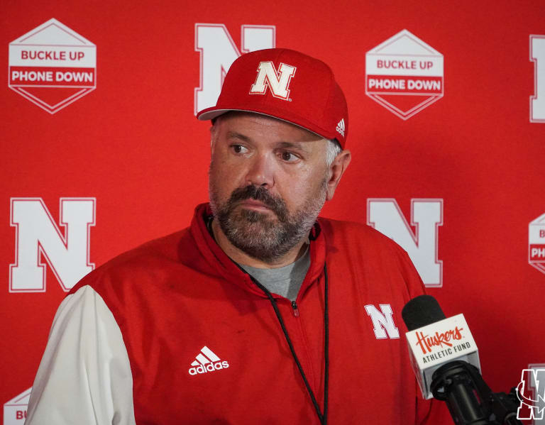 Fall Practice No. 8 Quick Hits from Matt Rhule Nebraska Football