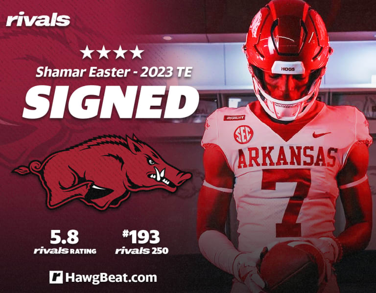 Shamar Easter signs with Arkansas