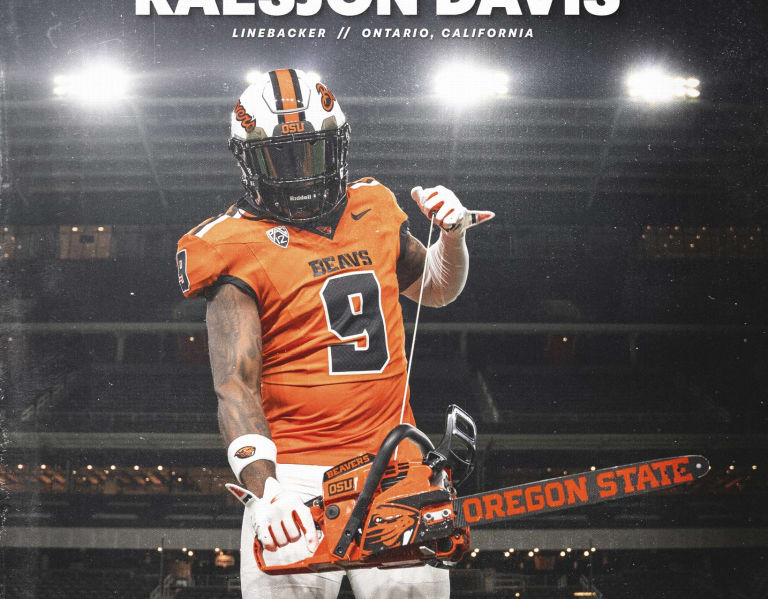 USC LB transfer Raesjon Davis Jr commits to Oregon State