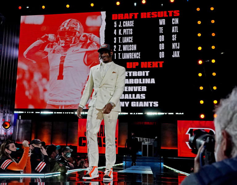 Cincinnati Bengals select Ja'Marr Chase with 5th overall pick in NFL Draft  - Death Valley Insider