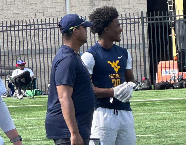 WVSports  –  2025 athlete Coffman catches attention at West Virginia camp