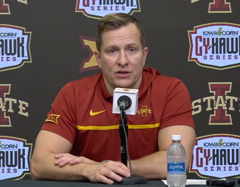 Video Tj Otzelberger Post Game Press Conference Iowa Cyclonereport