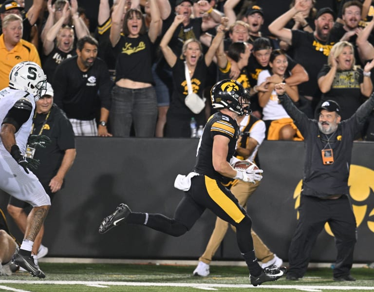 WATCH THIS: Cooper DeJean Punt Return TD Seals Iowa Win - Hawkeye ...