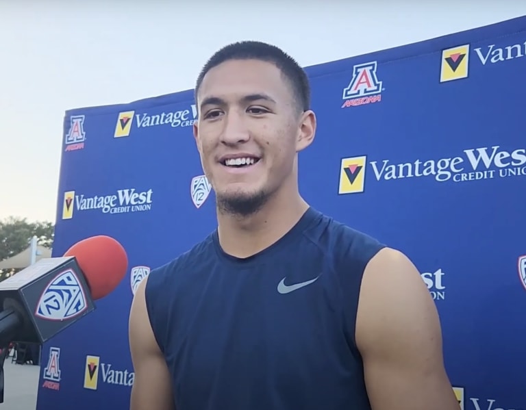 WATCH: Tetairoa McMillan Discusses Arizona's Receiver Group After ...