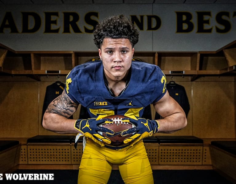 Michigan Football Recruiting Blake Corum Enjoys U M Visit