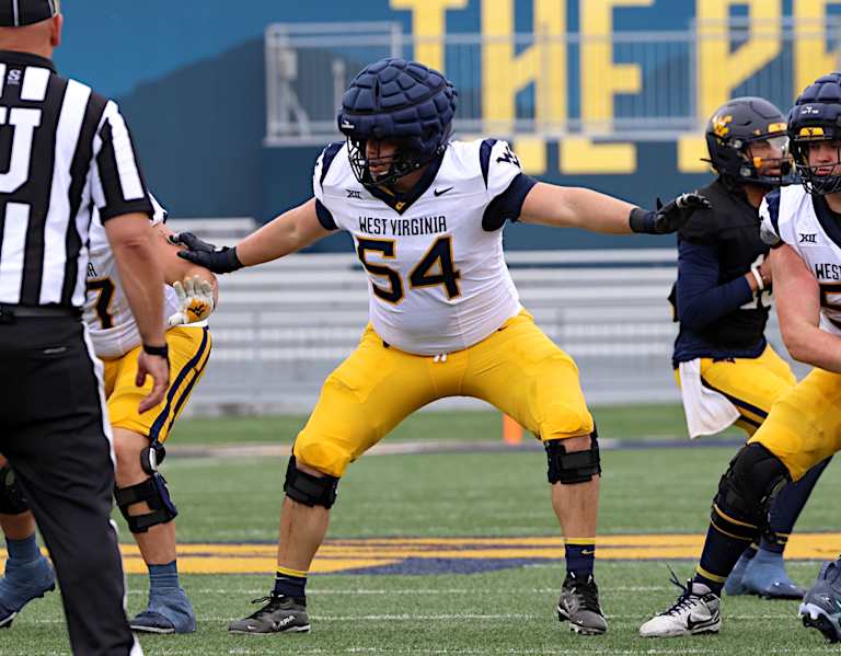 West Virginia rebuilding the offensive line through the portal