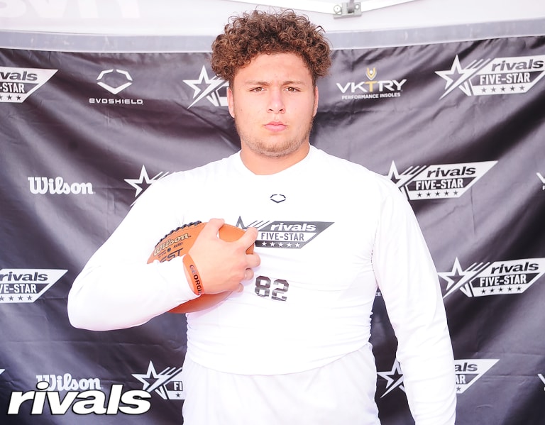 HawgBeat  –  OV Recap: Rivals100 OL Thinks “Leap of Faith” Visit to Arkansas Paid Off