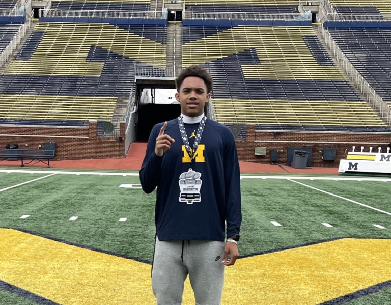 2025 4star WR Jacob Washington commits to Michigan Maize&BlueReview