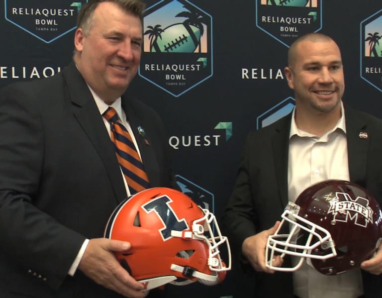 WATCH: Zach Arnett and Bret Bielema preview the ReliaQuest Bowl ...