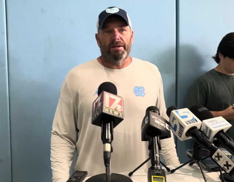 Coach Randy Clements on UNC's Offensive Line Progress, Howard Sampson's Talent, and More