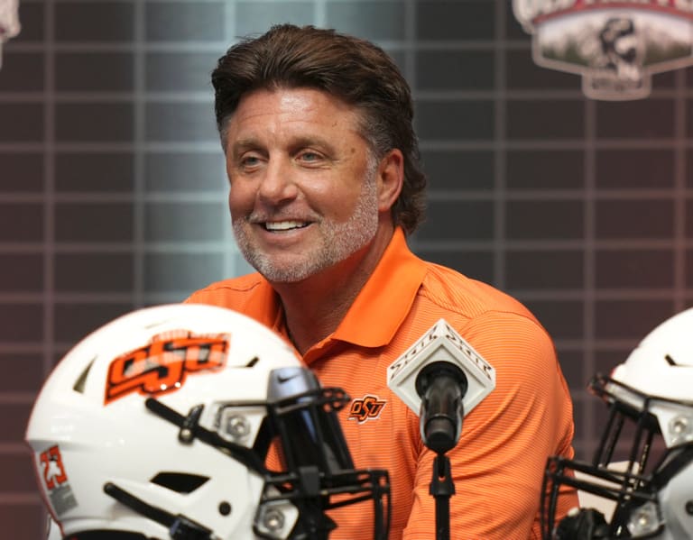 Mike Gundy hopes to see momentum continue against Kansas JayhawkSlant