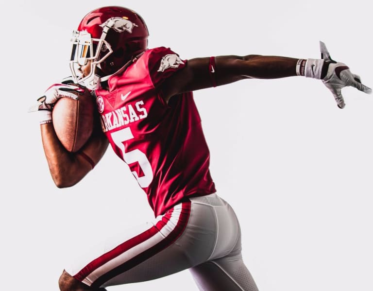 PHOTOS: Arkansas unveils new uniforms 