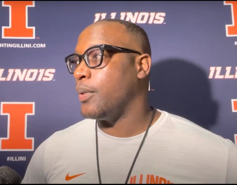 Watch: Illinois Cornerbacks Coach Aaron Henry - OrangeandBlueNews