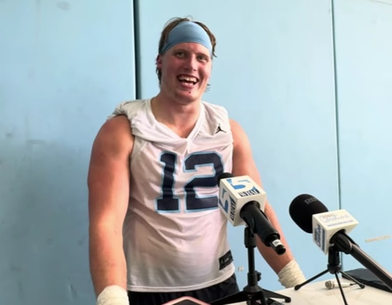 North Carolina DE Beau Atkinson on Mobility, Attack-Minded Defense, Roommates, and More